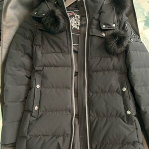 Women's Black moose knuckle jacket